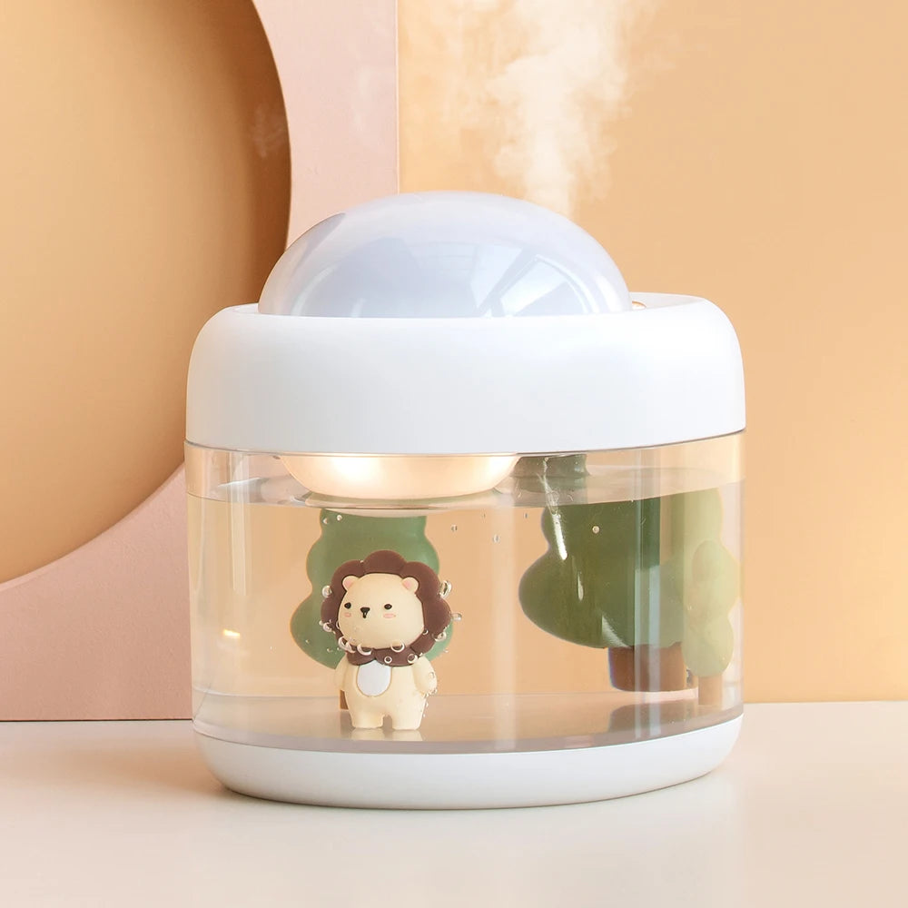 Lion and Diver Projection Lamp  Humidifier