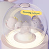 Dancing dinosaur crystal ball Humidifier with music & Night Lamp