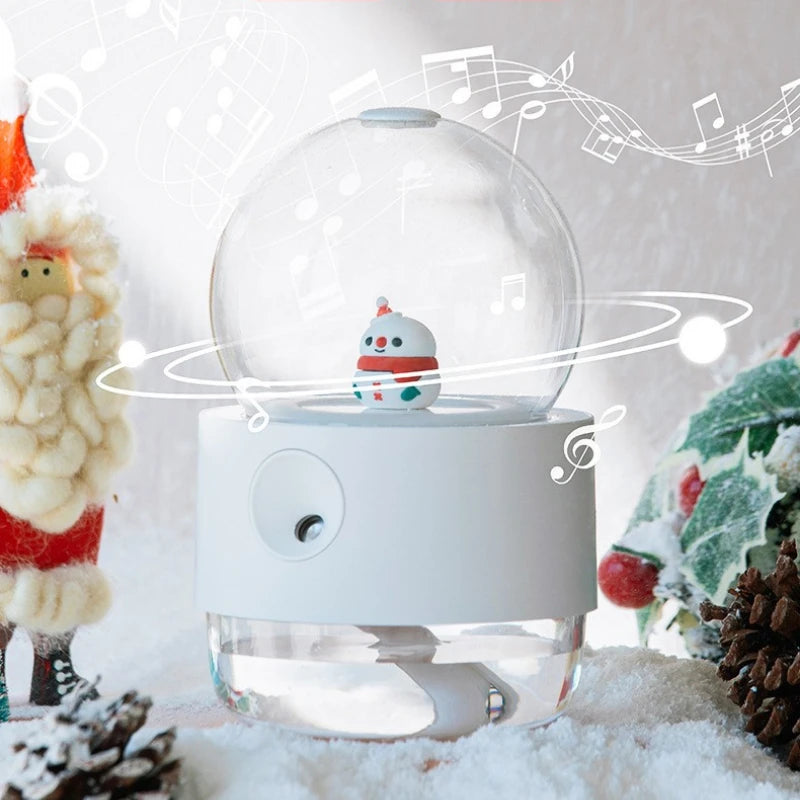 Dancing dinosaur crystal ball Humidifier with music & Night Lamp